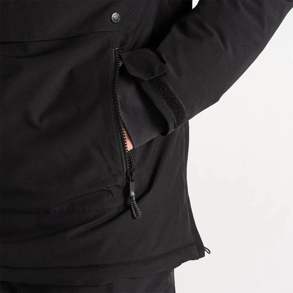 T-Bar Overhead Ski Jacket - Clay/Black