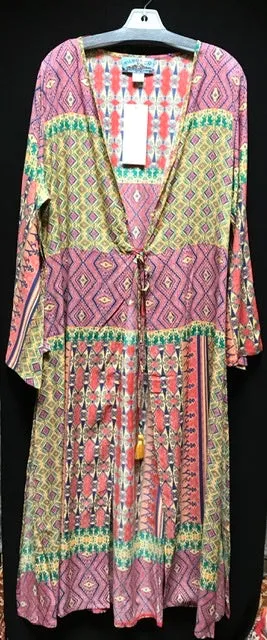 TIENDA HO 23180 RAYON LONG KIMONO