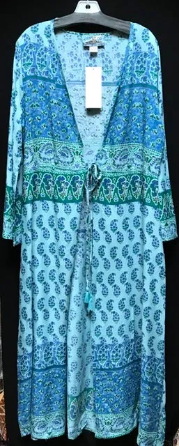 TIENDA HO 23180 RAYON LONG KIMONO