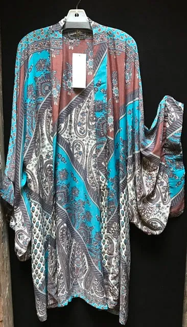TIENDA HO LONG KIMONO SILK fits to 3X