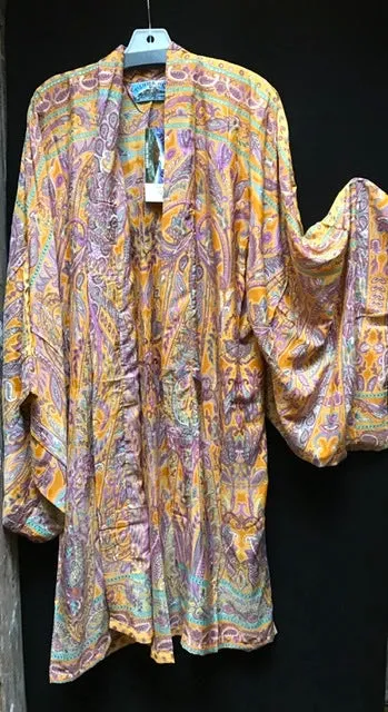 TIENDA HO LONG KIMONO SILK fits to 3X