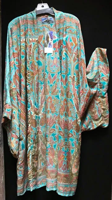 TIENDA HO LONG KIMONO SILK fits to 3X