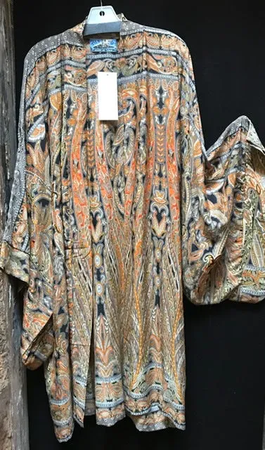 TIENDA HO LONG KIMONO SILK fits to 3X