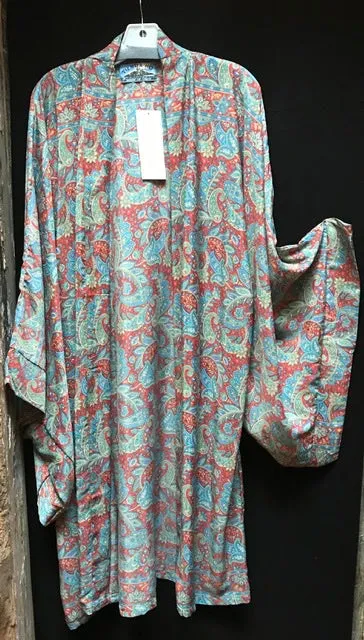 TIENDA HO LONG KIMONO SILK fits to 3X