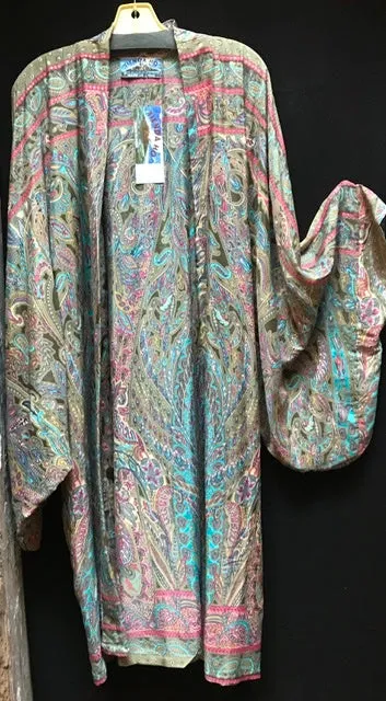 TIENDA HO LONG KIMONO SILK fits to 3X