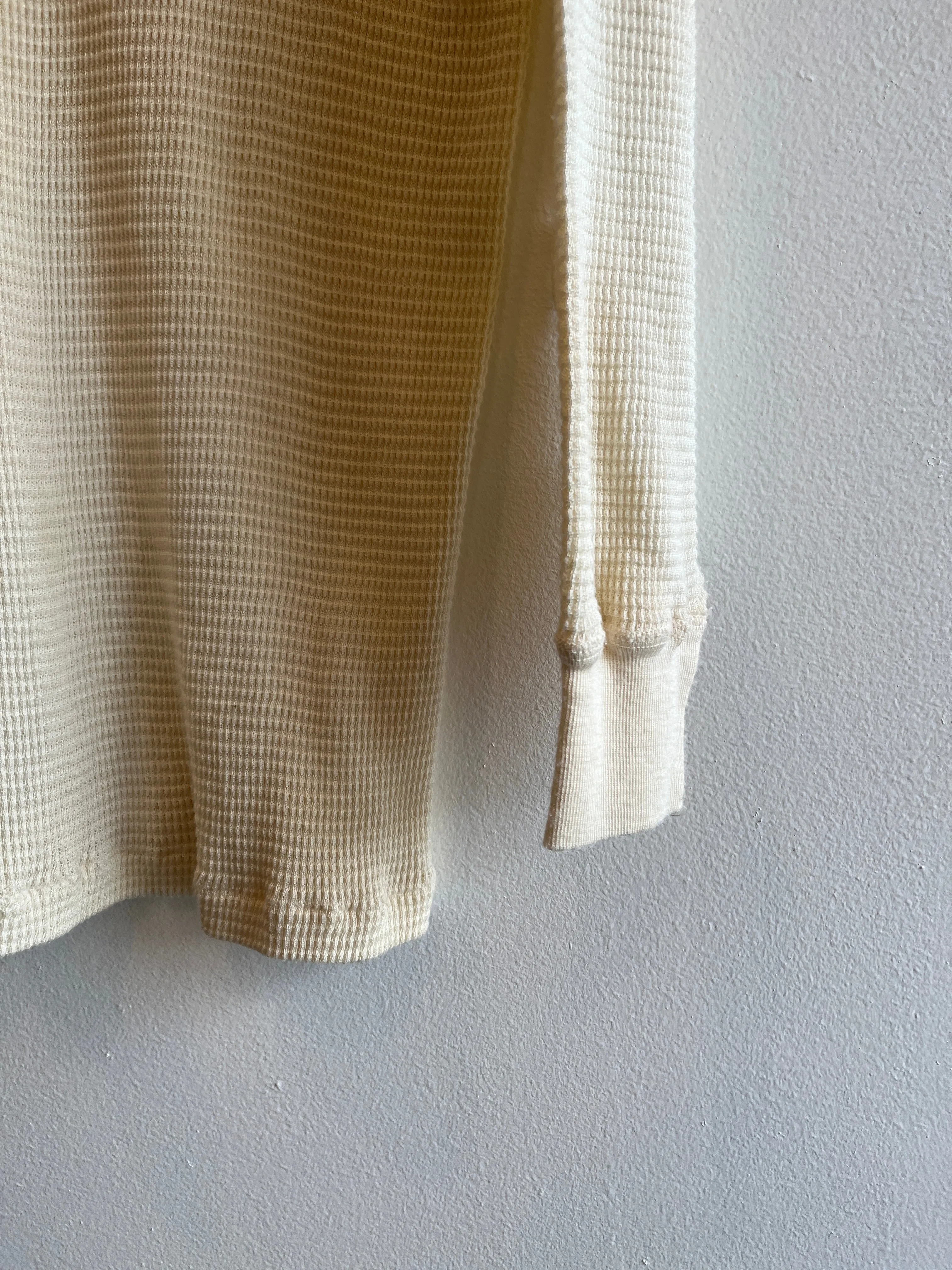 Vintage 1980s Military Issue Turtleneck Thermal Shirt