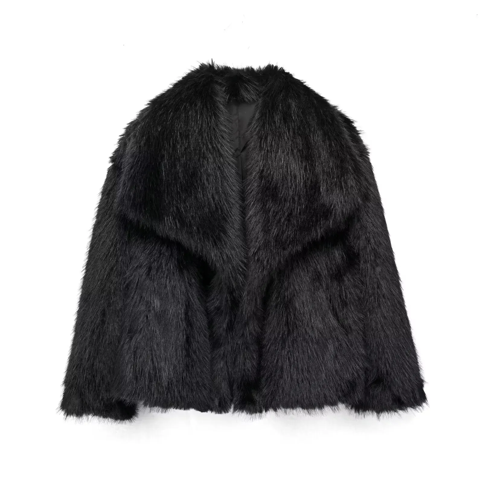 Vintage 2024 Women Faux Fur Jacket