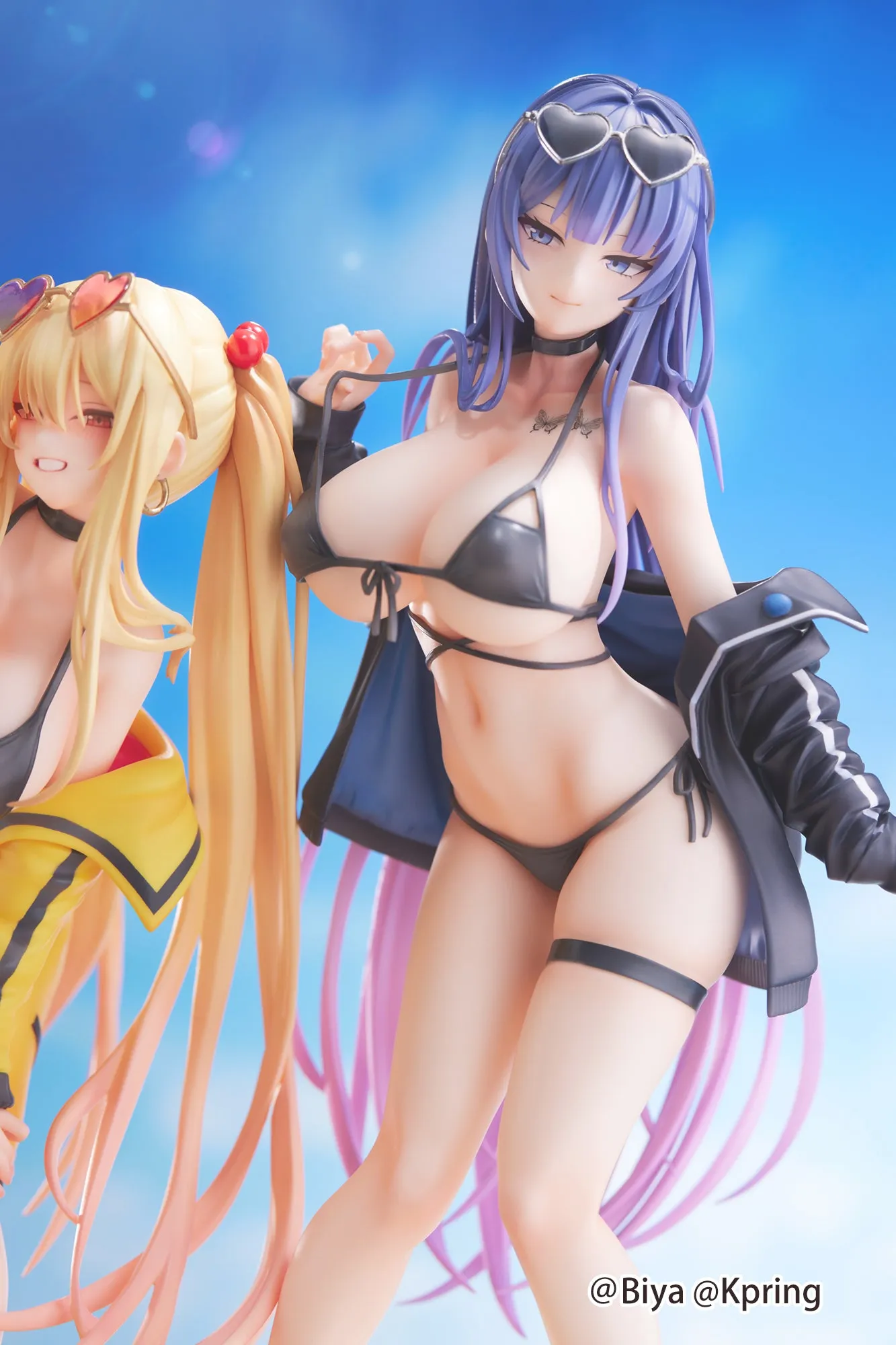 Yuna & Sayuri Set w/Special Base Illustration by K Pring & Biya 1/6 Scale Figure