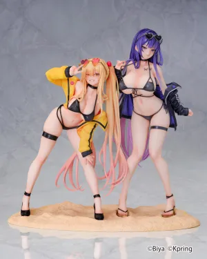 Yuna & Sayuri Set w/Special Base Illustration by K Pring & Biya 1/6 Scale Figure